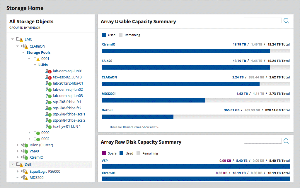 Storage Resource Monitor