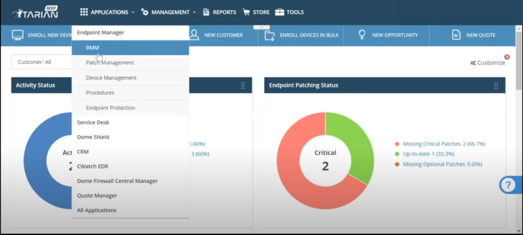 ITarian Patch Management Tool