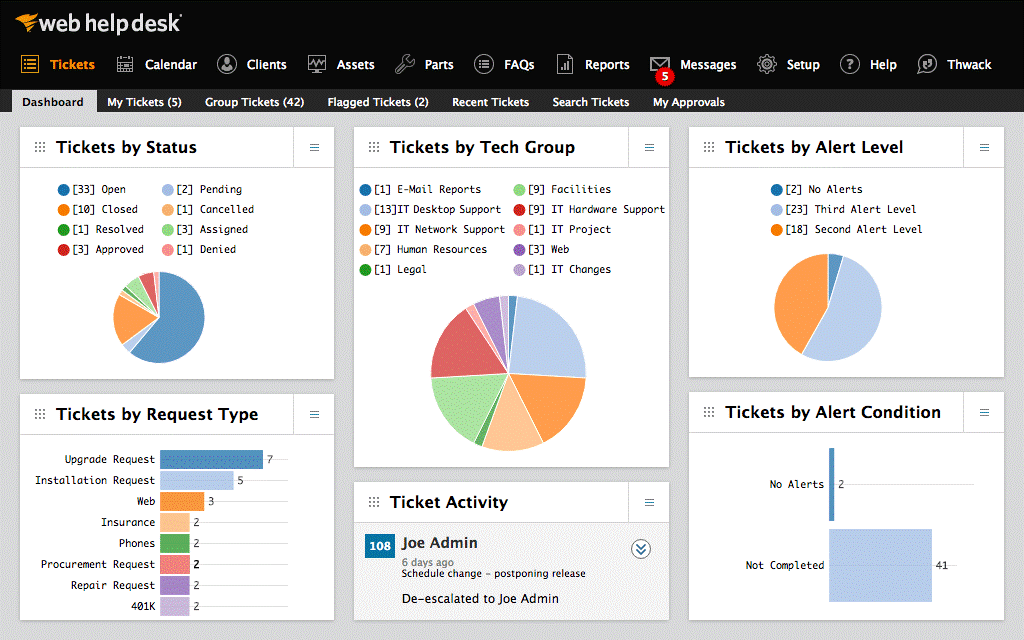 web help desk